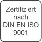 Zertifiziert nach DIN EN ISO 9001